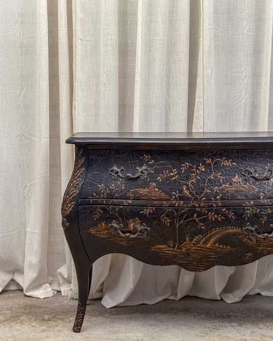 French Style Bombe Commode