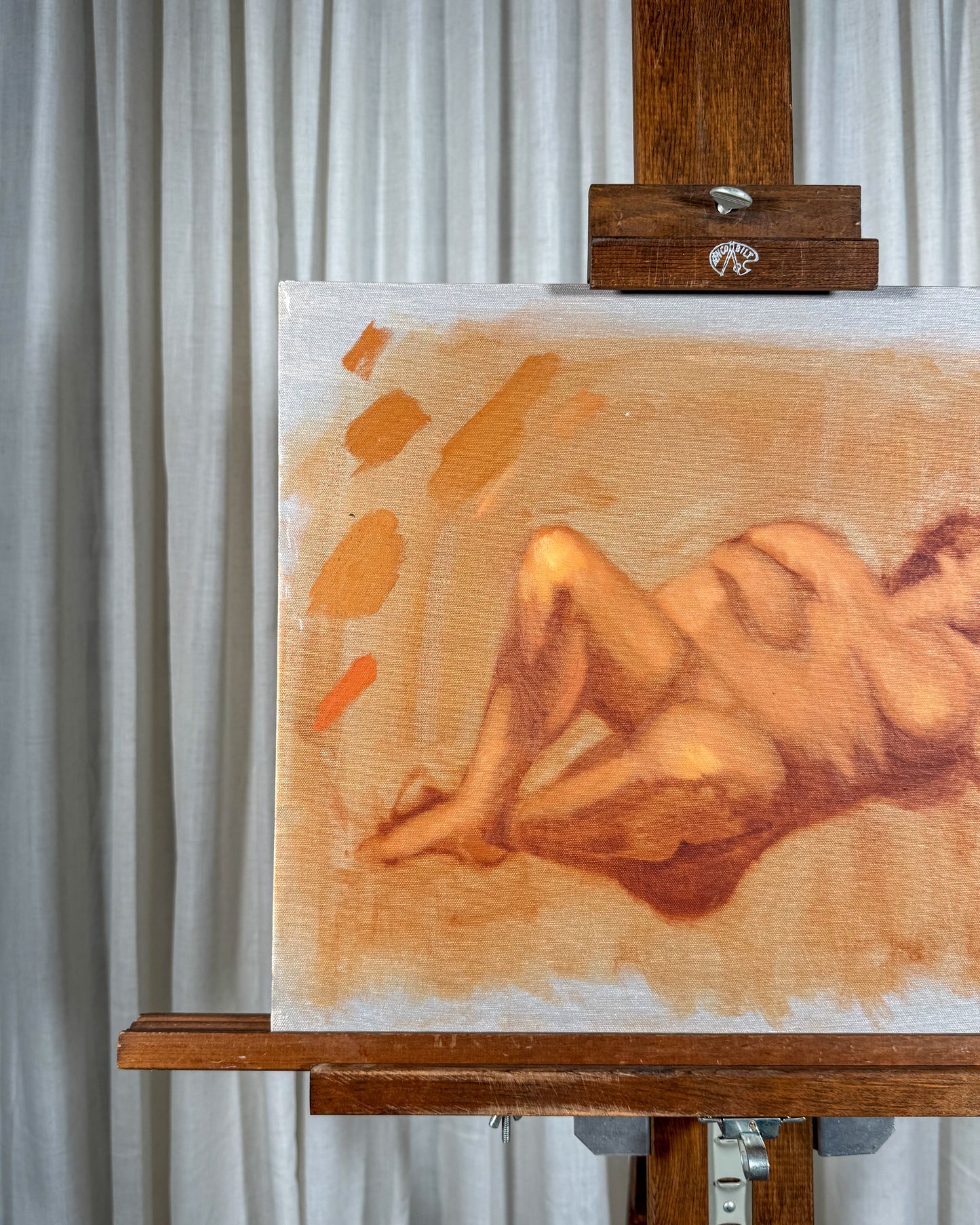 Reclining Woman by T. Holmes