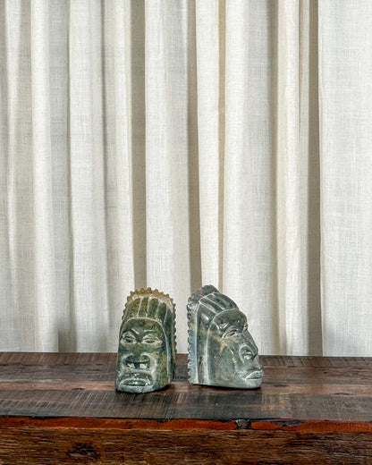 Verdite Sculptural Bookends (Set of 2)