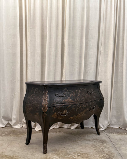 French Style Bombe Commode