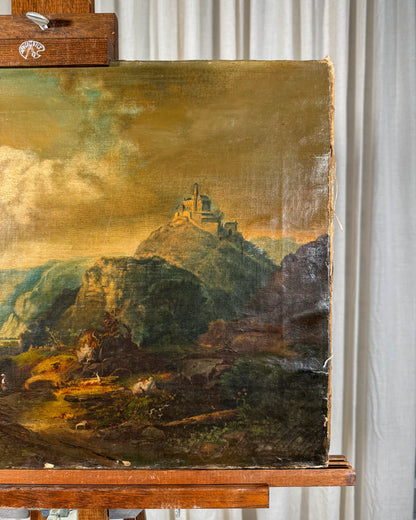 19th Century Landscape Oil Painting