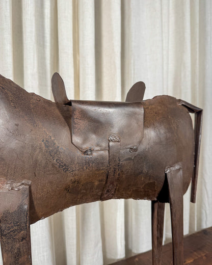 Metal Horse Sculpture